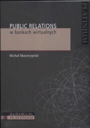 Okładka książki Public Relations w bankach wirtualnych