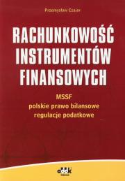 Okładka książki Rachunkowość instrumentów finansowych
