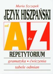 Okładka książki Repetytorium Od A do Z - J.hiszpański w.2010 KRAM