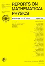 Opakowanie Reports on Mathematical Physics 65/1 2010 Perg