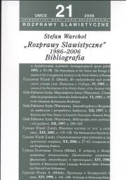 Rozprawy slawistyczne nr 21 1986-06 Bibliografia. Autor: Warchoł Stefan. Dadada.pl Okładka książki Rozprawy slawistyczne nr 21 1986-06 Bibliografia
