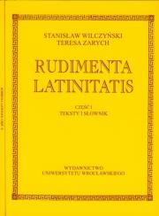 Okładka książki Rudimenta Latinitatis część 1-2