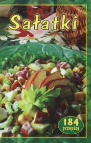 Sałatki 184 przepisy. Autor: Marta Hydzik-Żmuda. Dadada.pl Okładka książki Sałatki 184 przepisy