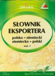 Okładka książki Słownik eksportera polsko-niemiecki niemiecko-polski