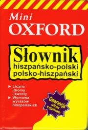 Opakowanie Słownik hiszpańsko polski polsko hiszpański Mini Oxford