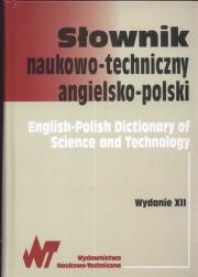Okładka książki Słownik naukowo-techniczny angielsko - polski WNT