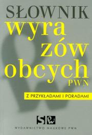Okładka książki Słownik wyrazów obcych z przykładami i poradami