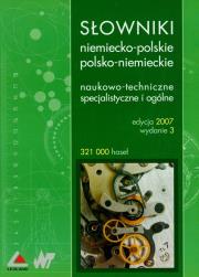 Opakowanie Słowniki niemiecko-polskie polsko-niemieckie, naukowo-techniczne specjalistyczne i ogólne