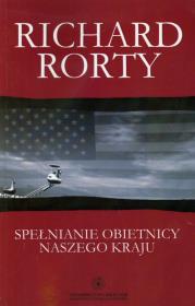 Okładka książki Spełnianie obietnicy naszego kraju