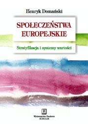 Okładka książki Społeczeństwa europejskie