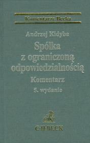 Okładka książki Spółka z ograniczoną odpowiedzialnością. Komentarz
