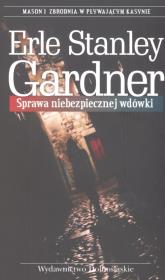 Okładka książki Sprawa niebezpiecznej wdówki