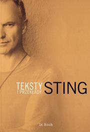 Okładka książki Sting teksty i przekłady