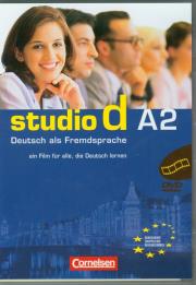 Studio d A2 Deutsch als Fremdsprache DVD. Wydawca: Cornelsen. Dadada.pl Opakowanie Studio d A2 Deutsch als Fremdsprache DVD