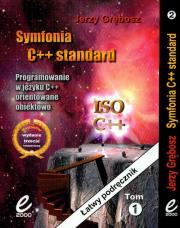 Symfonia C++ Standard tom 1-2 Programowanie w języku C++ orientowane obiektowo. Autor: Grębosz Jerzy. Dadada.pl Okładka książki Symfonia C++ Standard tom 1-2 Programowanie w języku C++ orientowane obiektowo