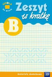 Okładka książki Szkoła na miarę Zeszyt w kratkę B NE