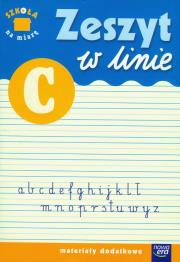 Okładka książki Szkoła na miarę Zeszyt w linię C NE
