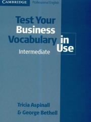 Okładka książki Test your business vocabulary in Use intermediate
