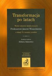 Transformacja po latach. Wydawca: C.H. Beck. Dadada.pl Opakowanie Transformacja po latach