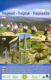 Trójstyk Mapa turystyczna 1:80 000. Wydawca: Compassion. Dadada.pl Opakowanie Trójstyk Mapa turystyczna 1:80 000