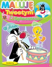 Okładka książki Tweety. Maluję z Tweetym i Sylwestrem I SIEDMIORÓG