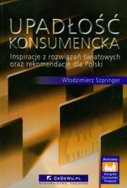 Upadłość konsumencka. Autor: Włodzimierz Szpringer. Dadada.pl Okładka książki Upadłość konsumencka