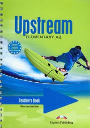 Upstream Elementary A2 Teacher's Book. Autor: Evans Virginia, Dooley Jenny. Dadada.pl Okładka książki Upstream Elementary A2 Teacher's Book