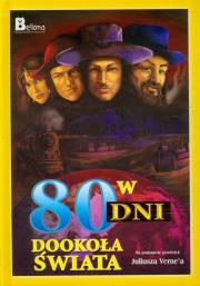 W 80 dni dookoła świata. Autor: Juliusz Verne. Dadada.pl Okładka książki W 80 dni dookoła świata