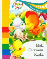 Wesołe bajeczki - Mała czerwona kurka. Autor:   Praca zbiorowa. Dadada.pl Okładka książki Wesołe bajeczki - Mała czerwona kurka