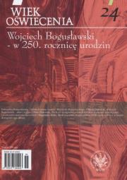 Opakowanie Wiek Oświecenia  24 Wojciech Bogusławski w 250 rocznicę urodzin