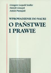 Okładka książki Wprowadzenie do nauki o państwie i prawie