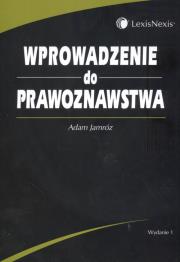 Okładka książki Wprowadzenie do prawoznawstwa