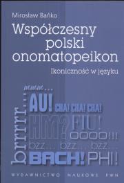 Okładka książki Współczesny polski onomatopeikon