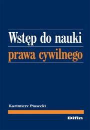 Okładka książki Wstęp do nauki prawa cywilnego