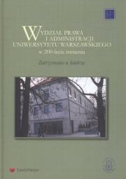 Opakowanie Wydział Prawa i Administracji Uniwersytetu Warszawskiego w 200-lecie istnienia