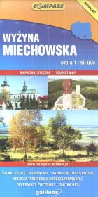 Wyżyna Miechowska Mapa turystyczna 1: 60 000. Wydawca: Compassion. Dadada.pl Opakowanie Wyżyna Miechowska Mapa turystyczna 1: 60 000