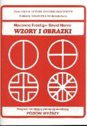 Okładka książki Wzory i obrazki Program rozwijający percepcje wzrokową zeszyt
