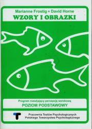 Okładka książki Wzory i obrazki Program rozwijający percepcje wzrokową zeszyt
