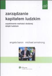 Zarządzanie kapitałem ludzkim. Autor: Baron Angela, Michael Armstrong. Dadada.pl Okładka książki Zarządzanie kapitałem ludzkim