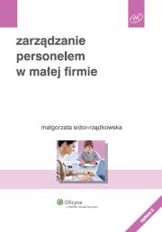 Okładka książki Zarządzanie personelem w małej firmie