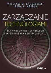 Okładka książki Zarządzanie technologiami - zaawans. technol DIFIN