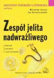 Zespół jelita nadwrażliwego. Porady lekarzy.. PZWL. Autor: Mirosław Jarosz, Jan Dzieniszewski. Dadada.pl Okładka książki Zespół jelita nadwrażliwego. Porady lekarzy.. PZWL