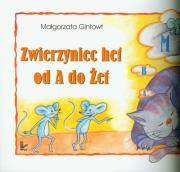 Zwierzyniec het od A do Żet. Autor: Gintowt Małgorzata. Dadada.pl Okładka książki Zwierzyniec het od A do Żet