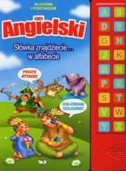 Angielski. Słówka znajdziecie... w alfabecie. Autor: Kielan Paulina. Dadada.pl Okładka książki Angielski. Słówka znajdziecie... w alfabecie