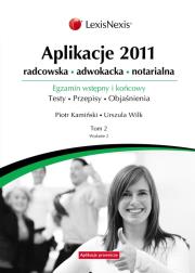 Okładka książki Aplikacje 2011 tom 2