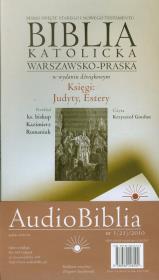 Audio Biblia 3 (21) Księgi Judyty Estery CD. Wydawca: Literatura net pl. Dadada.pl Opakowanie Audio Biblia 3 (21) Księgi Judyty Estery CD
