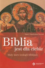 Okładka książki Biblia jest dla Ciebie