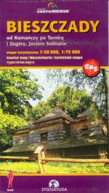 Okładka książki Bieszczady Od Komańczy po Tarnicę Jezioro...