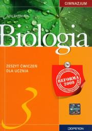 Okładka książki Biologia GIM 3 ćw OPERON