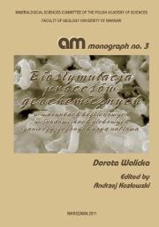 Biostymulacja procesów geochemicznych w warunkach beztlenowych w środowiskach glebowych zanieczyszcz. Autor: Wolicka Dorota. Dadada.pl Okładka książki Biostymulacja procesów geochemicznych w warunkach beztlenowych w środowiskach glebowych zanieczyszcz